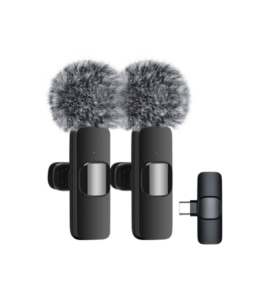 INALÁMBRICO CON MICRÓFONO DOBLE ENTRADA TIPO C