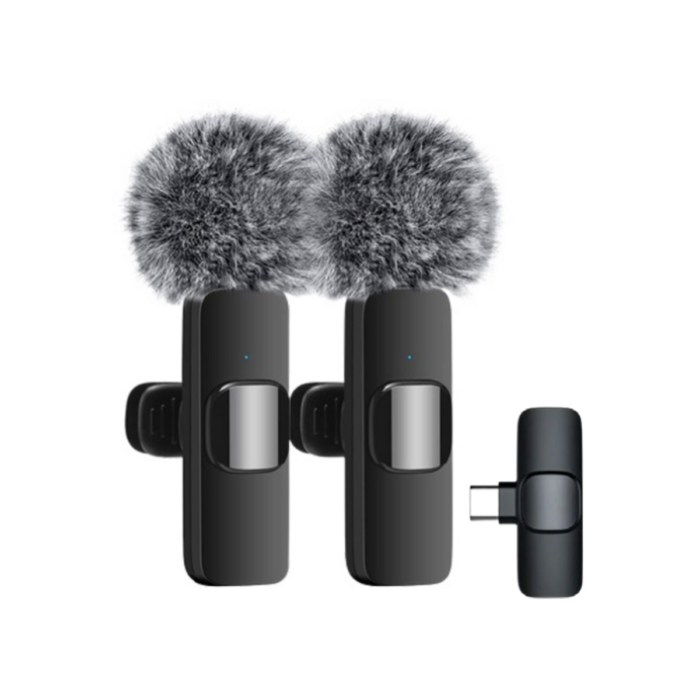 INALÁMBRICO CON MICRÓFONO DOBLE ENTRADA TIPO C