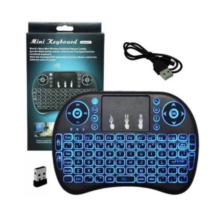 TECLADO PARA SMART TV CON LUZ